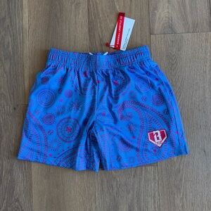 Baseball Lifestyle 101 - Paisley Shorts - Youth Medium - NEW WITH TAGS